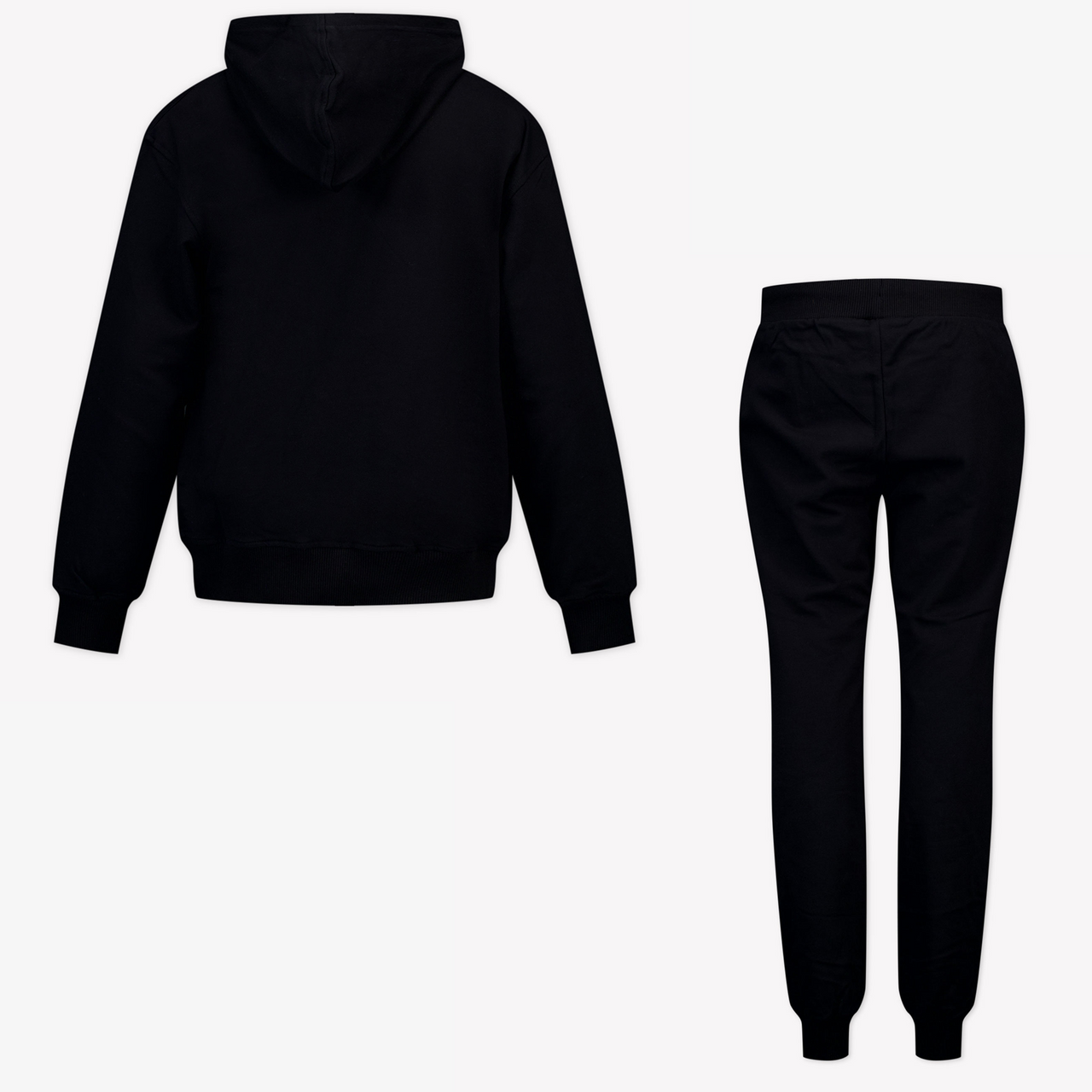 Moschino Kinder Unisex Joggingpak In Zwart