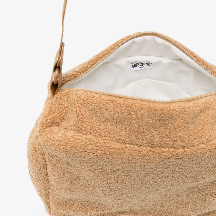 Moschino Baby Unisex Luiertas In Beige