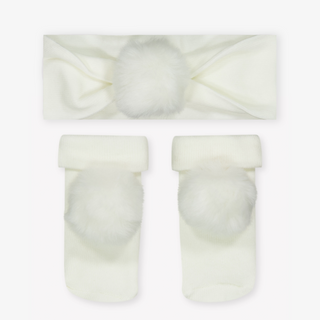 Mayoral Baby Meisjes Accessoire In Off White