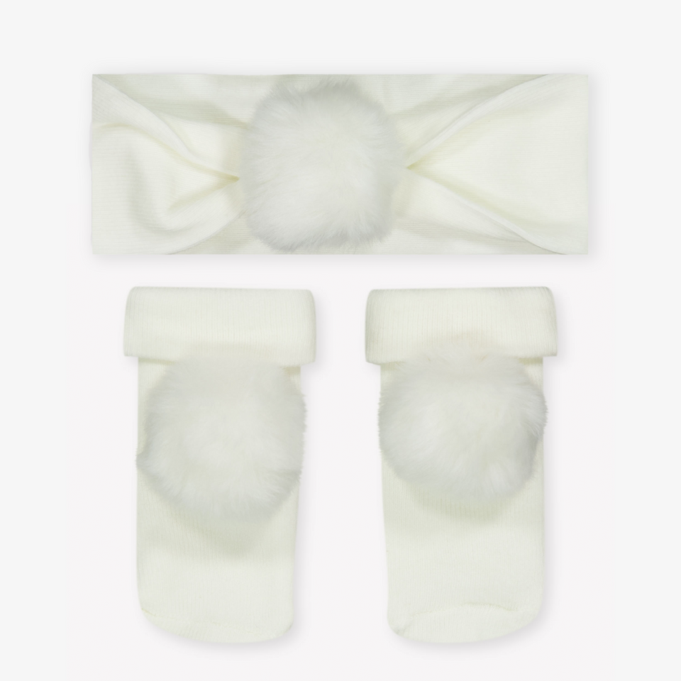 Mayoral Baby Meisjes Accessoire In Off White