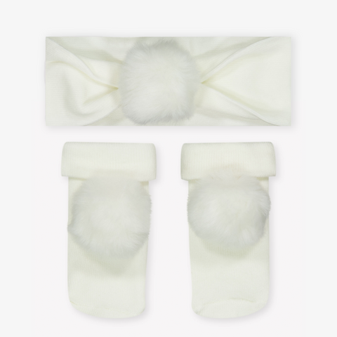 Mayoral Baby Meisjes Accessoire In Off White