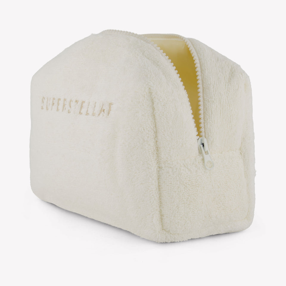 Superstellar Storage & toilet bag in Cream
